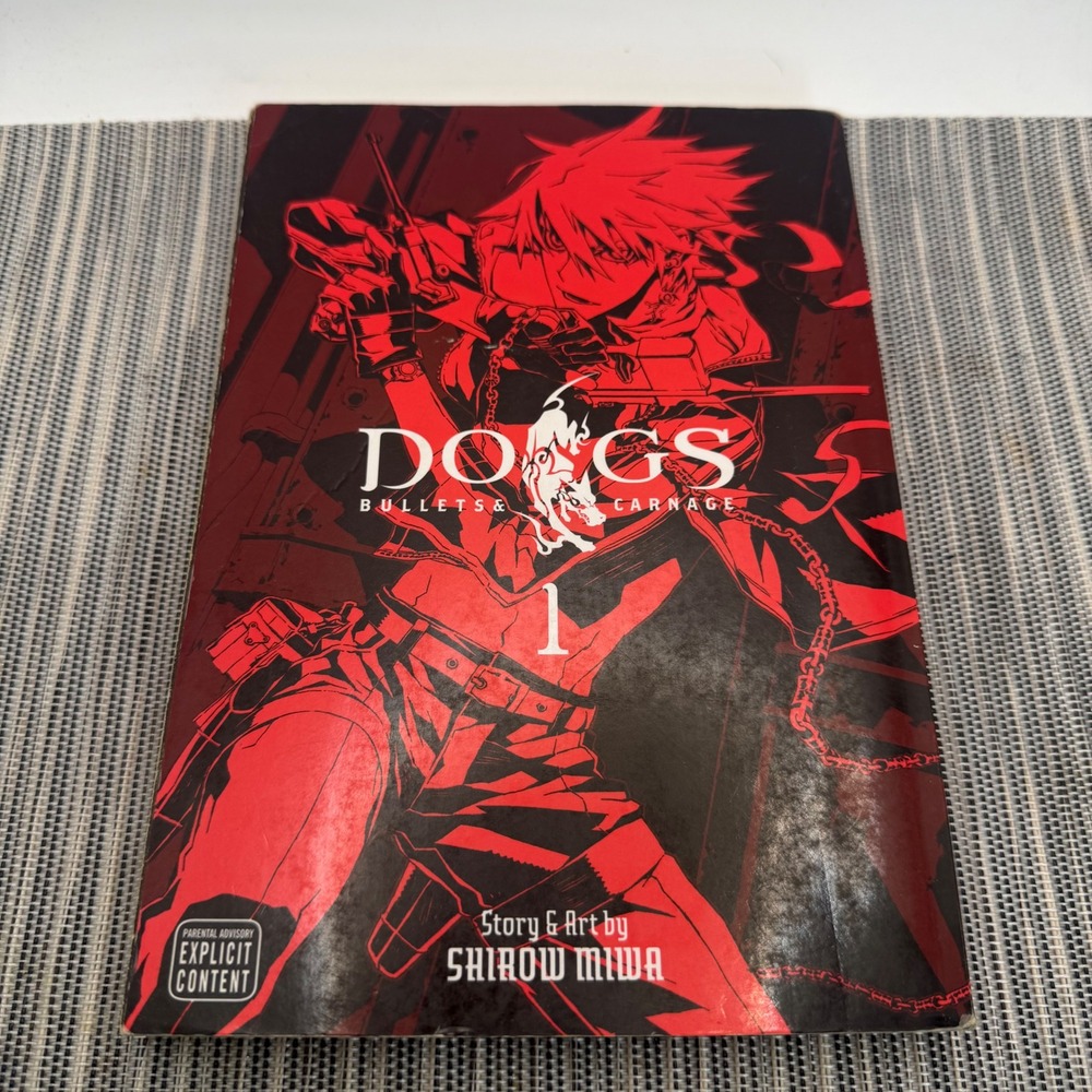 Dogs Bullets & Carnage Vol 1 Manga Shirow Miwa Viz Signature English Paperback